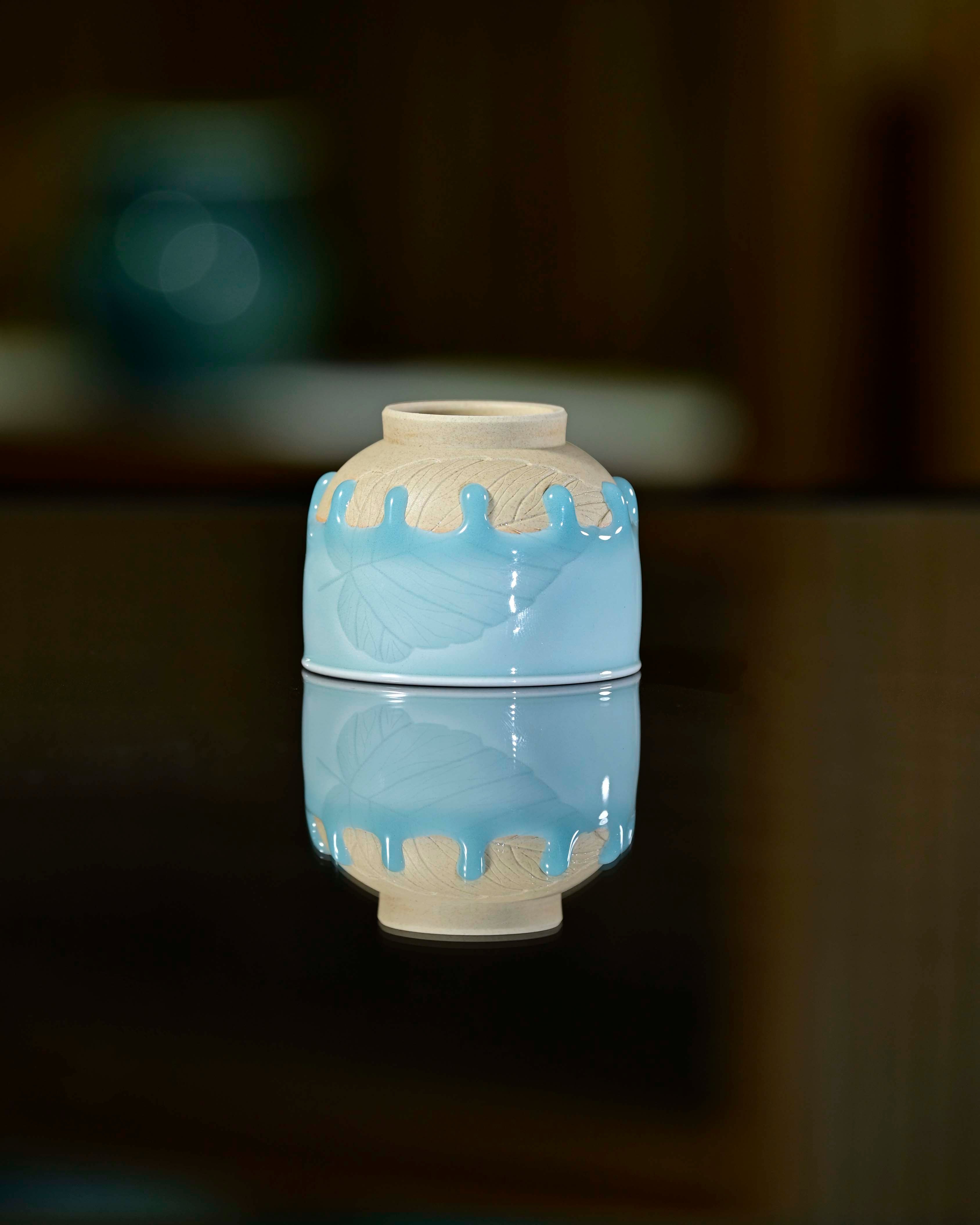 Huang wei's Works-Cyan Dew Drop-Zen Heart CupNo. 41