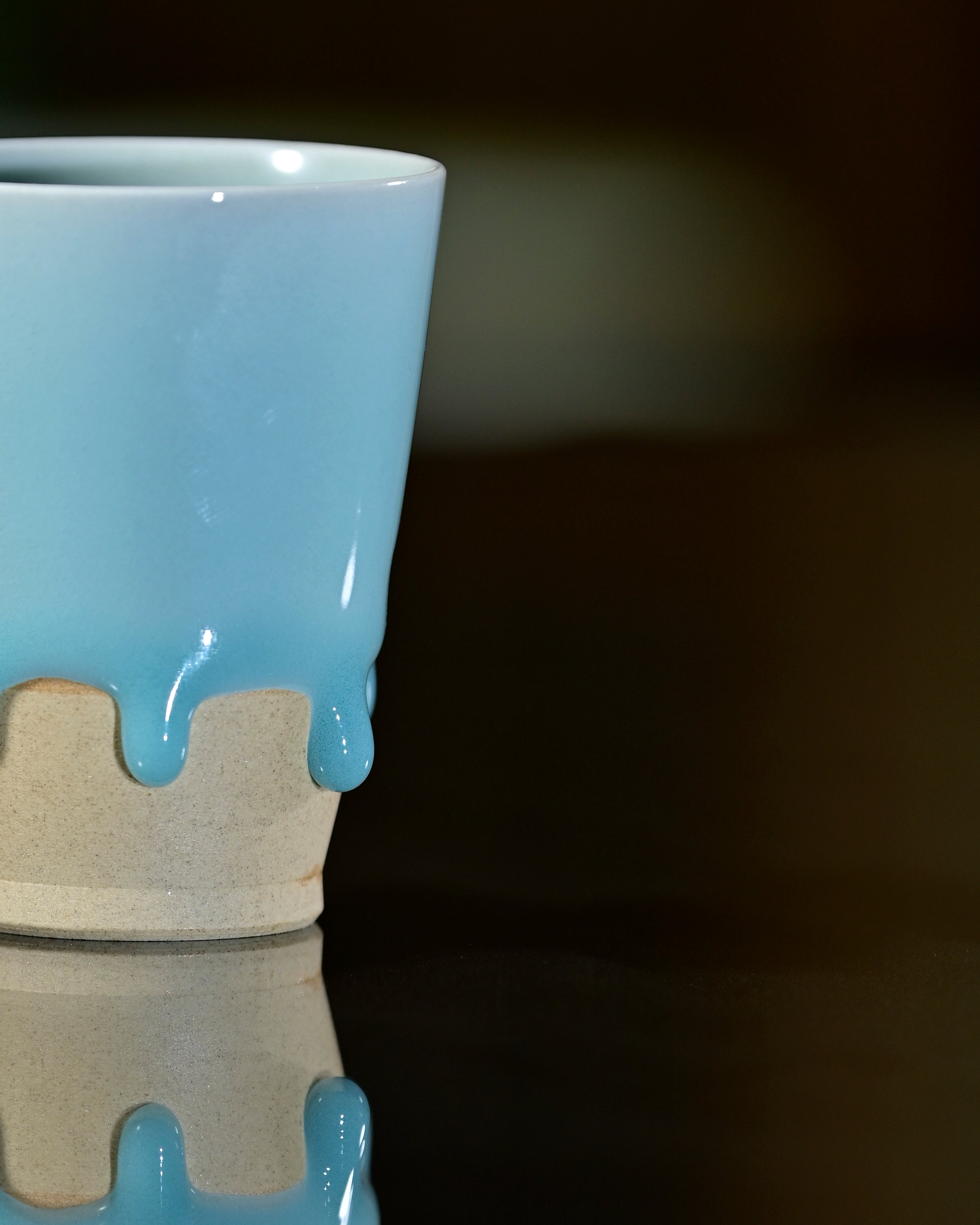 Huang wei's Works-Cyan Dew Drop-Straight cupNo. 43