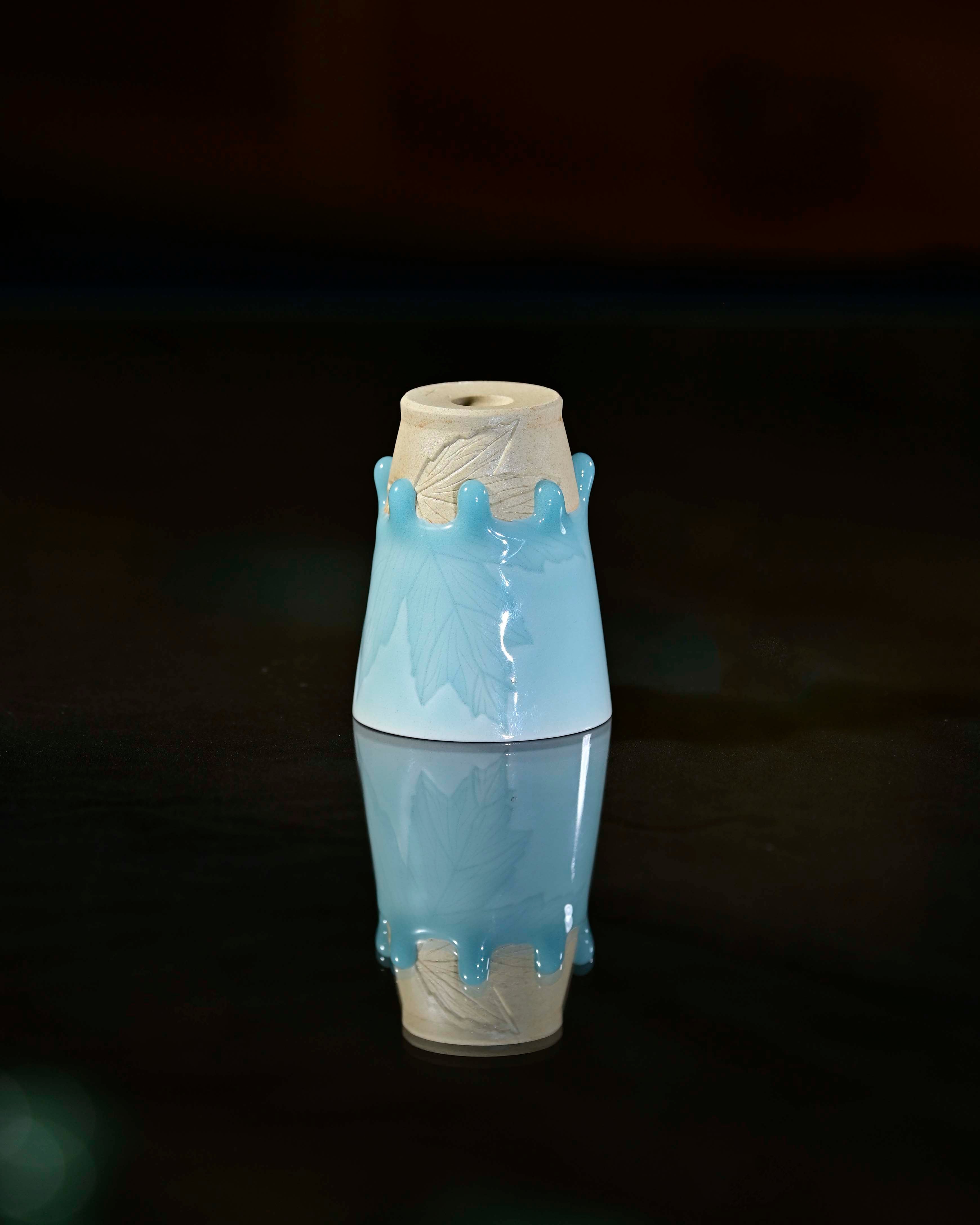 Huang wei's Works-Cyan Dew Drop-Straight cupNo. 43