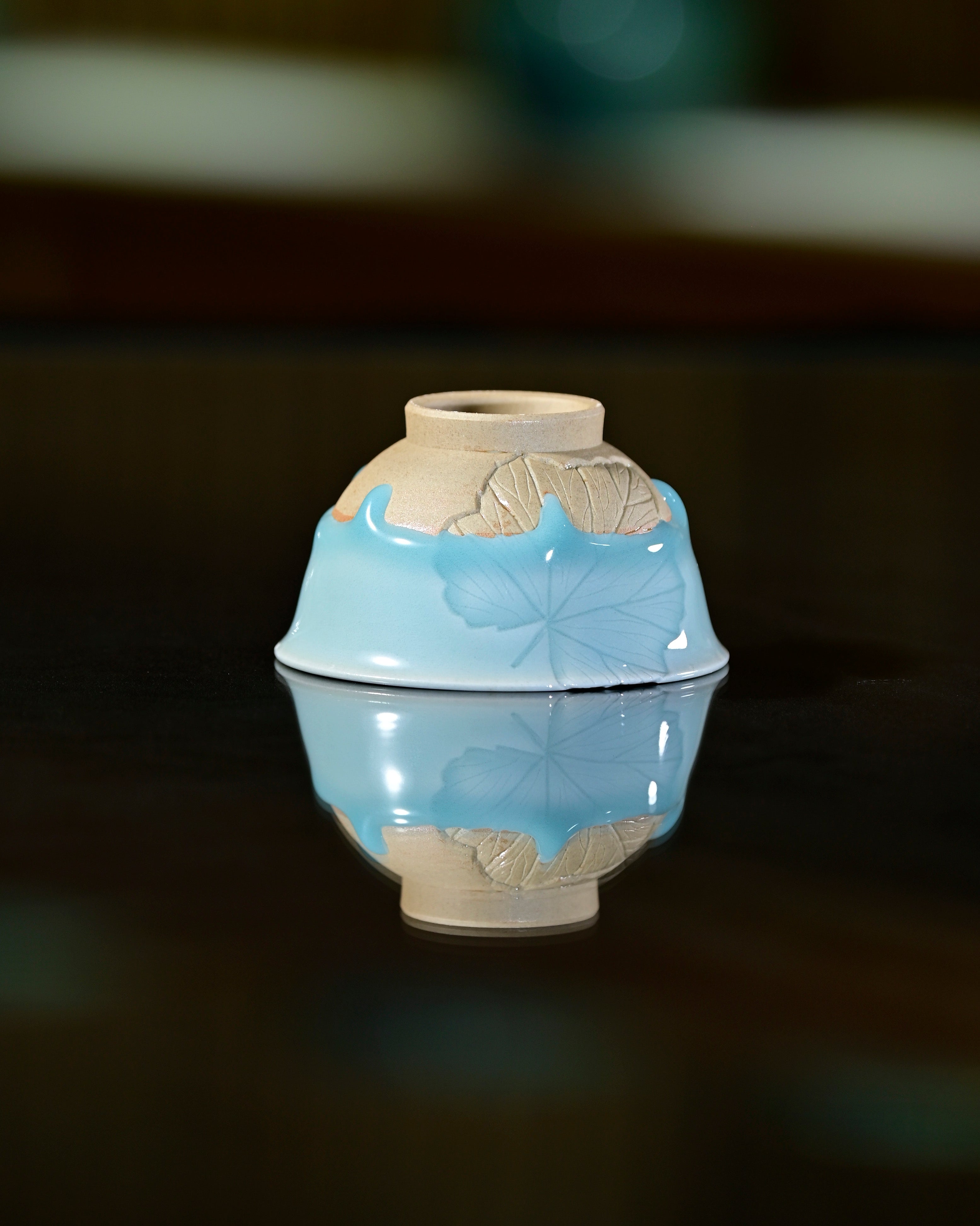 Huang wei's Works-Cyan Dew Drop-Bell CupNo. 45