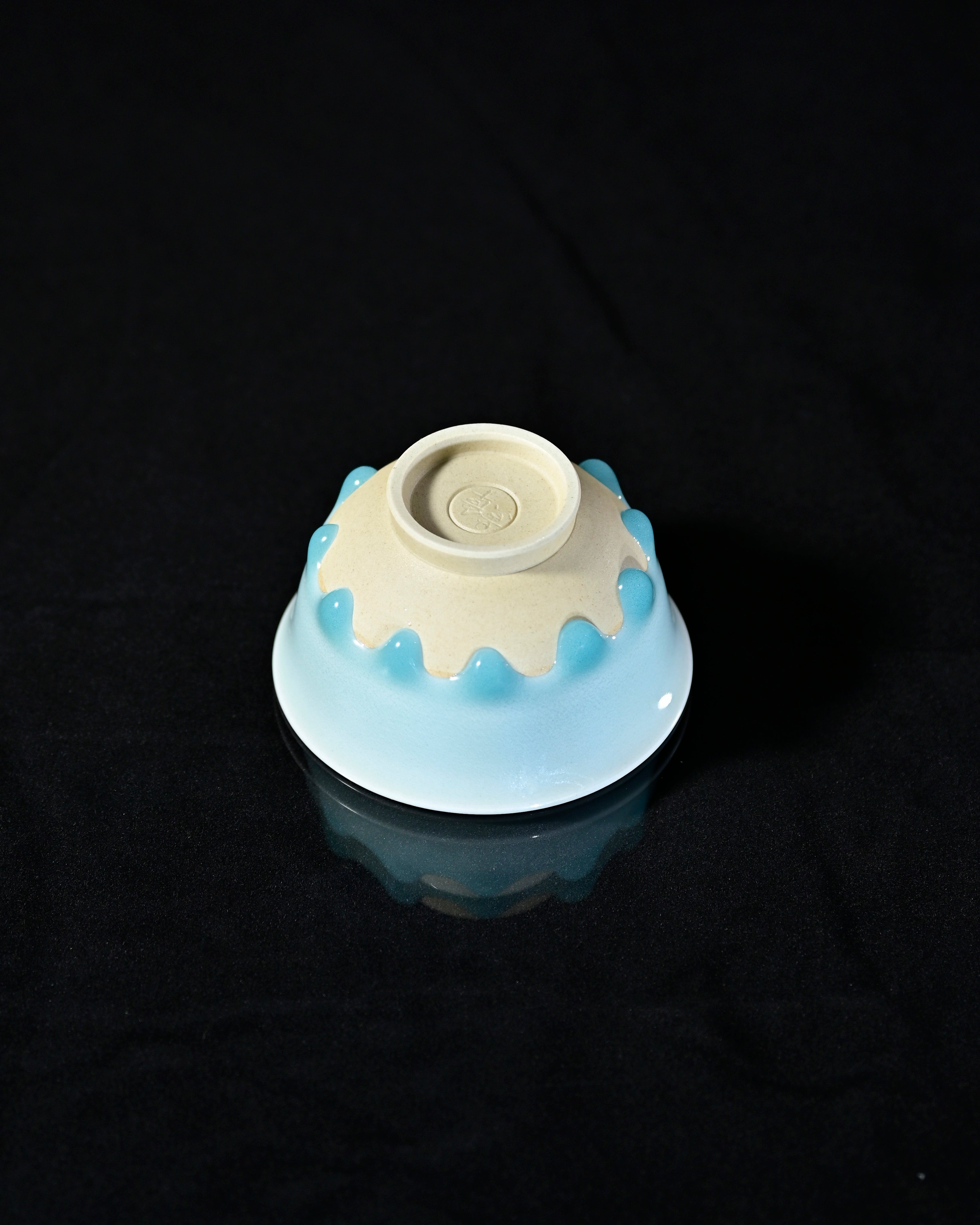 Huang wei's Works-Cyan Dew Drop-Bell CupNo. 47
