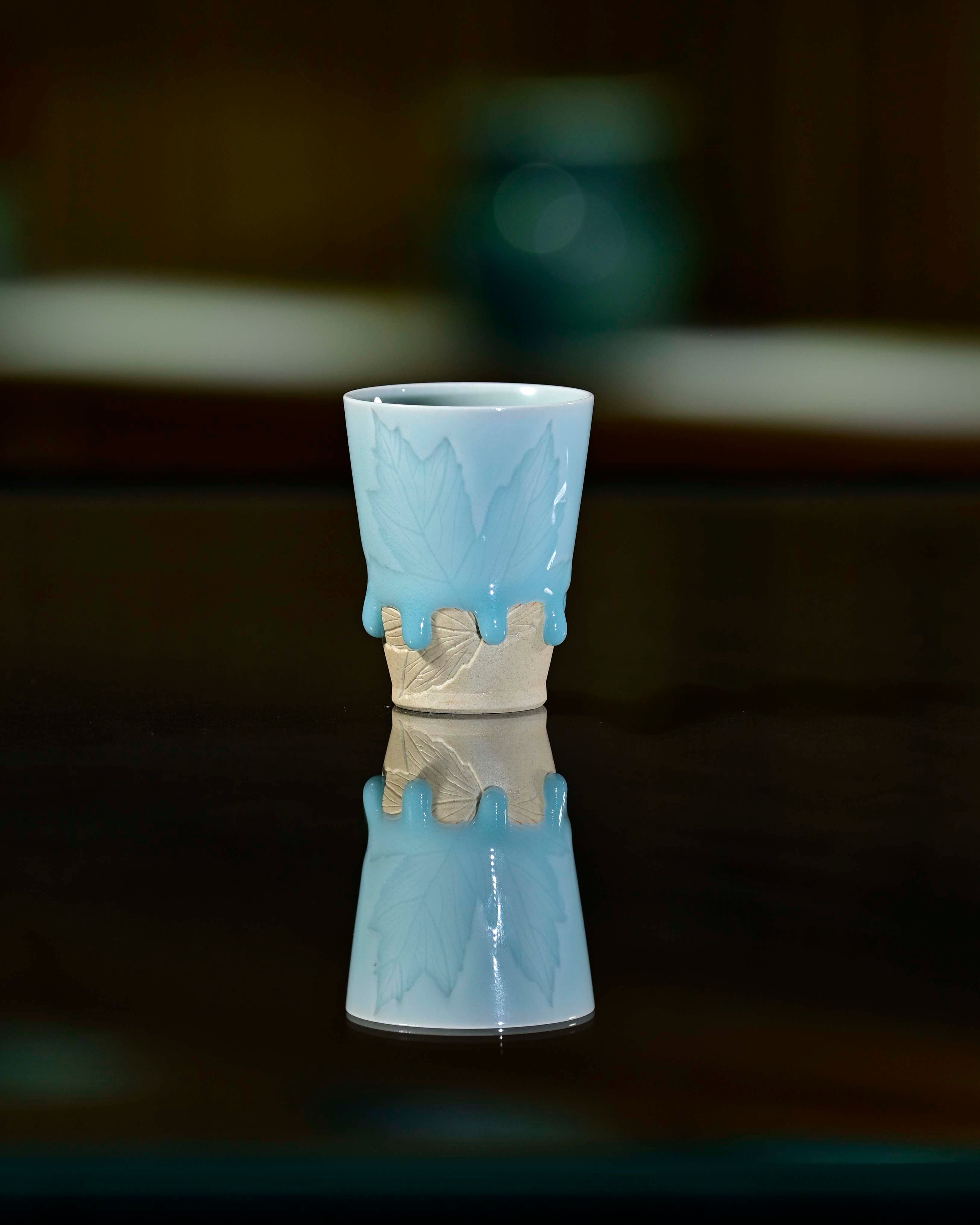 Huang wei's Works-Cyan Dew Drop-Straight cupNo. 43