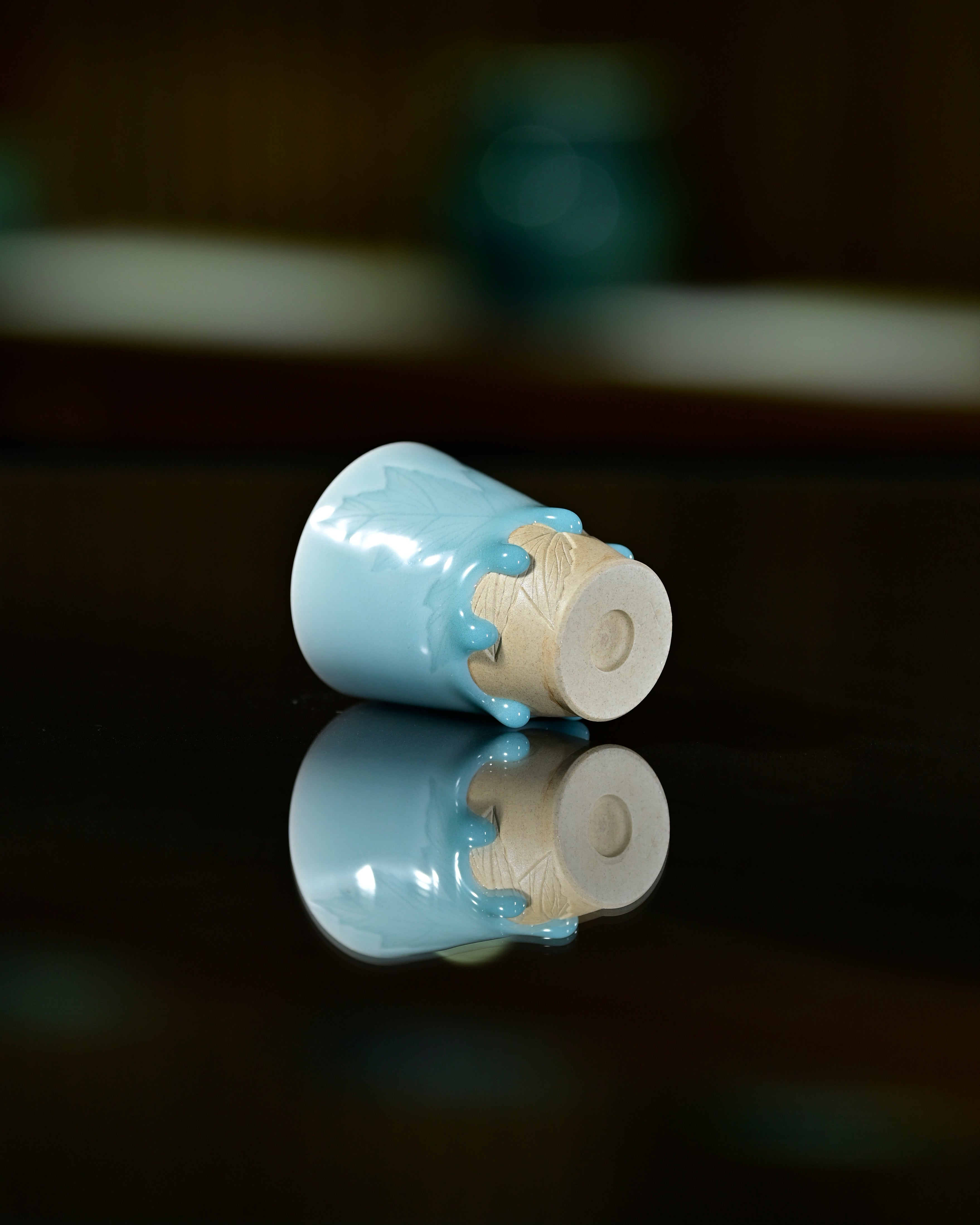 Huang wei's Works-Cyan Dew Drop-Straight cupNo. 43