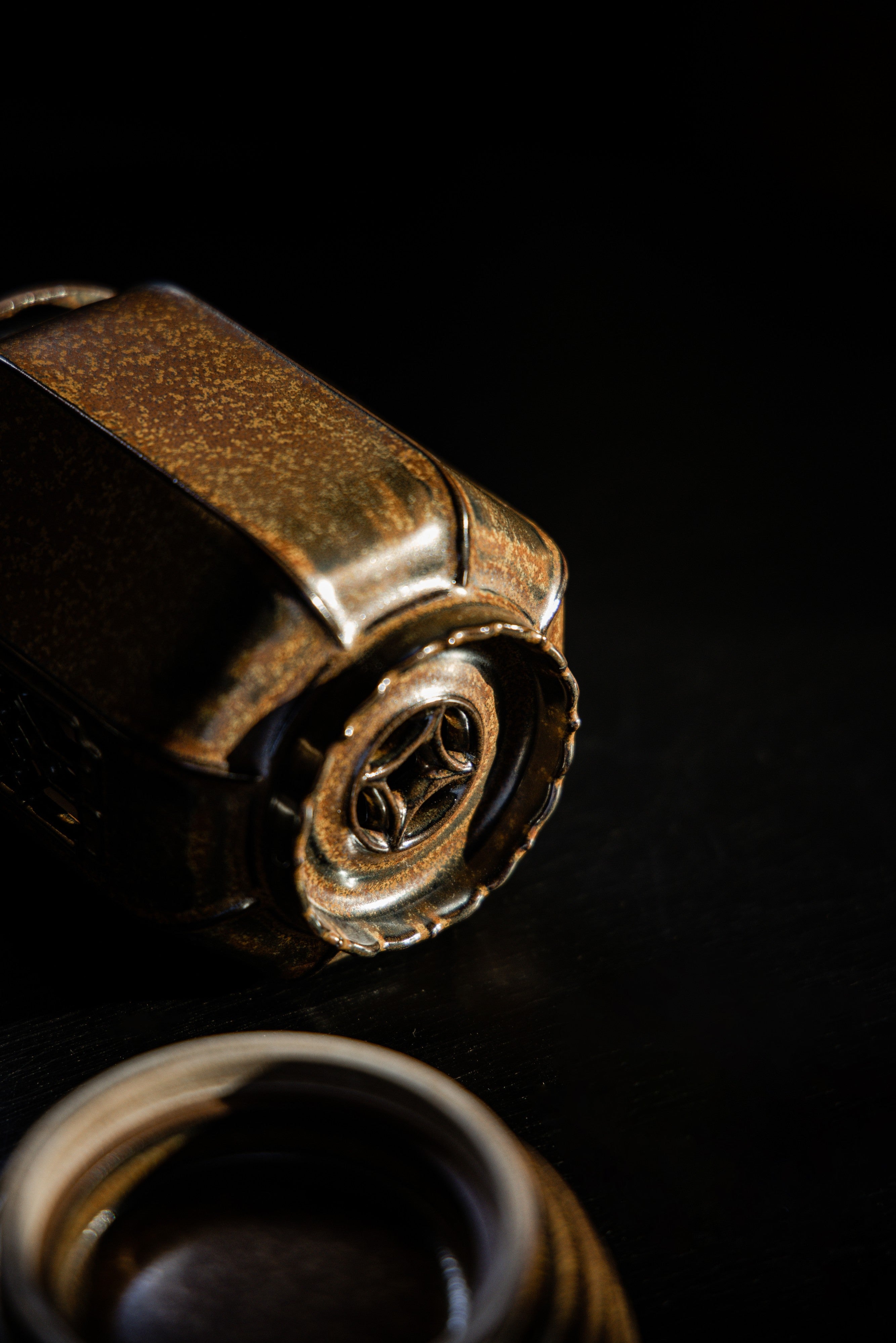 Huang Ke's Works- Gray Glaze Palace Lantern Incense Burner