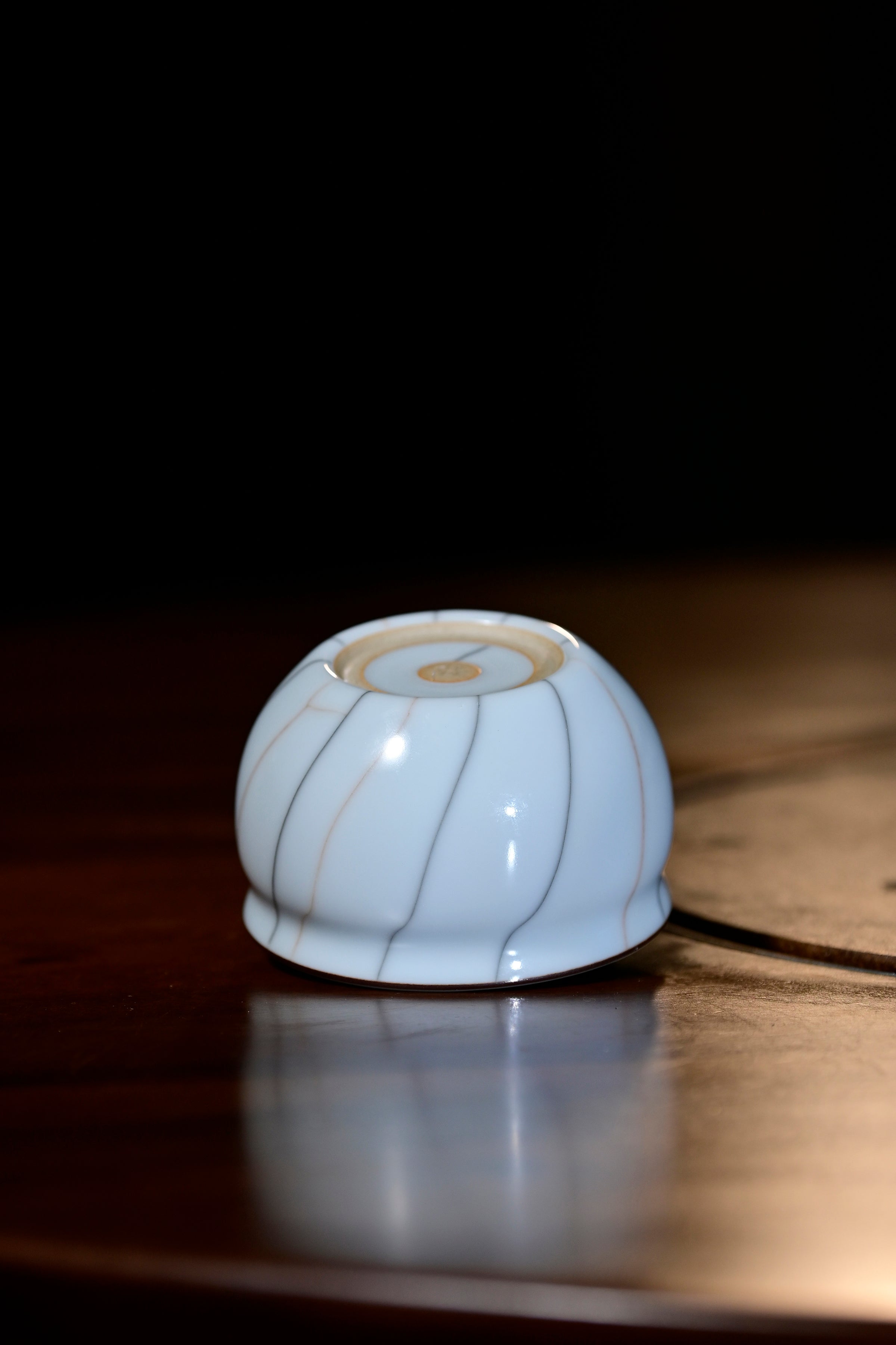 Pan Jianbo’sWorks-Moon-White Celadon Tea Tasting Cup